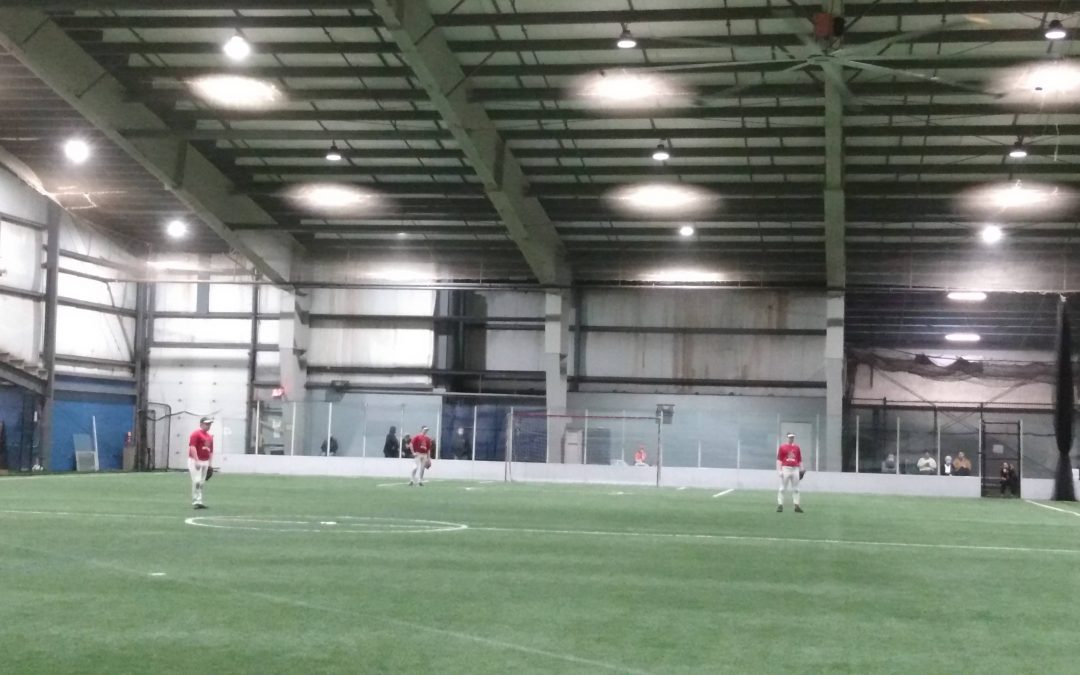 Cicero Rattlers - Connor Pearce 3 and Nicholas Capece SS - in the Sports Center Arena - 2021
